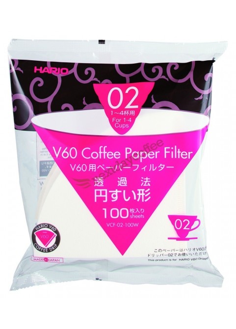 Papírové filtry k Hario V60 - 02 (bělené)